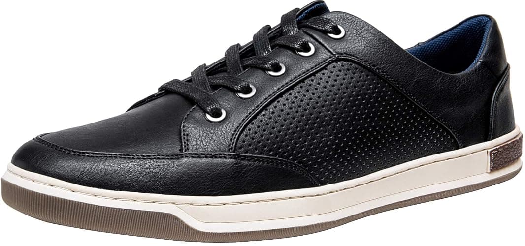 JOUSEN Men's Fashion Sneakers Classic Retro Mens Casual Shoes Stylish Breathable Mens Sneakers - Image 1