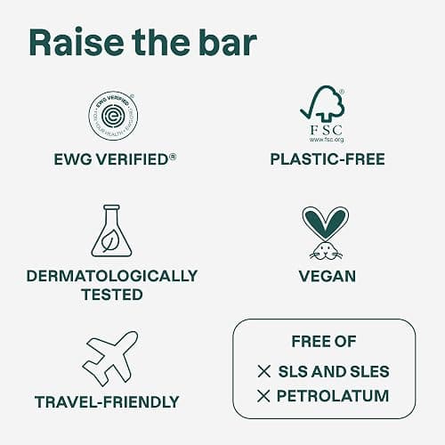 ATTITUDE Clarifying Shampoo Bar, Natural Origin, for Greasy and Oily Hair, Jojoba Oil & Yellow Clay, EWG Verified & Clean ingredients, Vegan, Earl Grey & Fresh Cucumber Scent, 4 Oz thumbnail 5