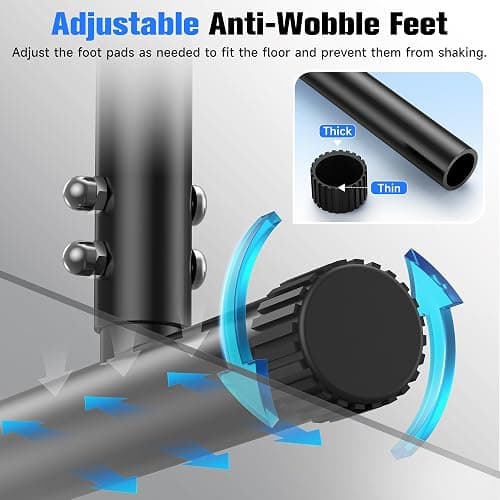 Sportsroyals Adjustable Dip Bar Station, Heavy Duty Parallette & Parallel Bars, 400LBS Stable Dip Stands for Home Gym, Calisthenics & Upper Body Workout Equipment thumbnail 9