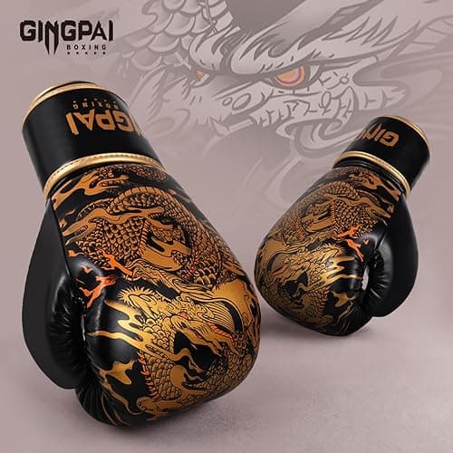 Boxing Gloves for Men and Women,Pro Training Sparring Gloves, for Boxing Kickboxing MMA Fighting,Adult Heavy Punching Bag Gloves,Workout Gloves for Boxing,Muay Thai thumbnail 3