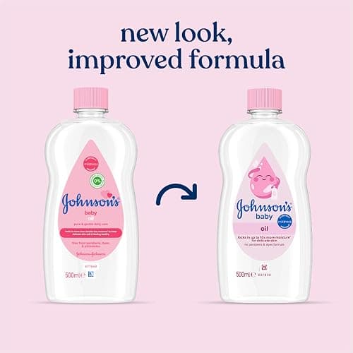 Johnson’s Baby Daily Oil 500ml (Pack of 1), Clinically Proven Mildness thumbnail 4
