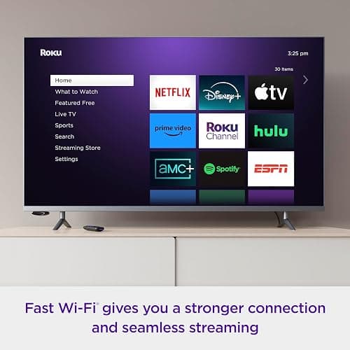 Roku Express 4K+ | Roku Streaming Device 4K/HDR with Voice Remote, Free & Live TV thumbnail 6