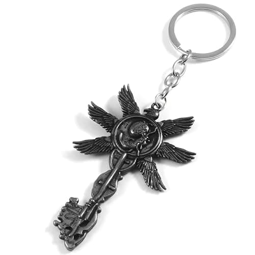 retsamradassaT Horror Game Resident Theme Evil 8 Village Pendant Keychain, Standard thumbnail 4