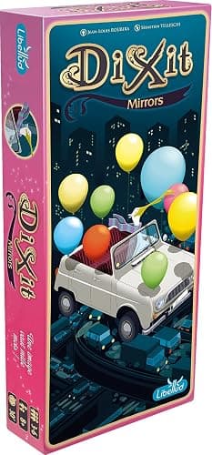 Asmodee - Dixit Extension : Mirrors - Jeu de 84 Cartes pour Enfants dès 8 Ans - Images par Sébastien Telleschi - Complète Jeu de Base Dixit - 3 à 6 Joueurs - 30 Min - en Français - Libellud - Image 1