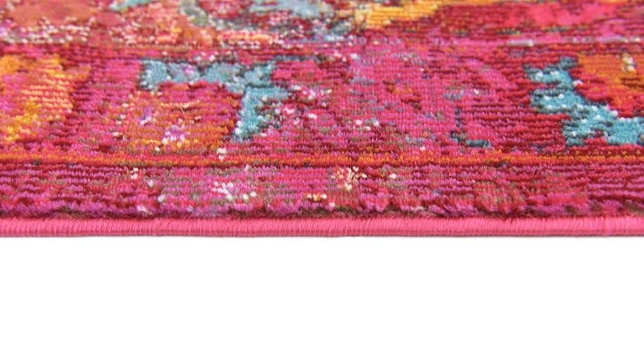 Unique Loom Baracoa Collection Area Rug - Rumba (8' 4" x 10' Rectangle, Red/ Brown) thumbnail 10