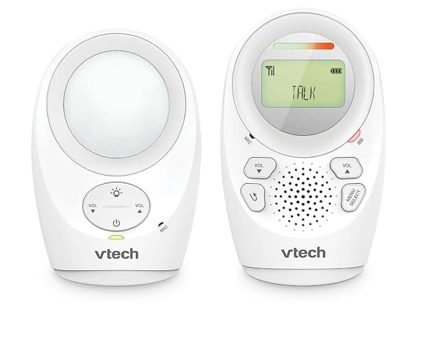 VTech DM1211 Audio Baby Monitor, Long range,Baby monitor with 2-way talk, Noise Level Display, Temperature Sensor, Soothing Sounds, Parent Unit Belt Clip thumbnail 3