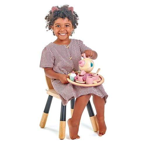 Tender Leaf Toys - Birdie Tea Set - Realistic Teapot, Cups and Treats for Pretend Afternoon Tea Party - Social, Creative, and Imaginative Development - Learning Role Play - Age 3+ thumbnail 3