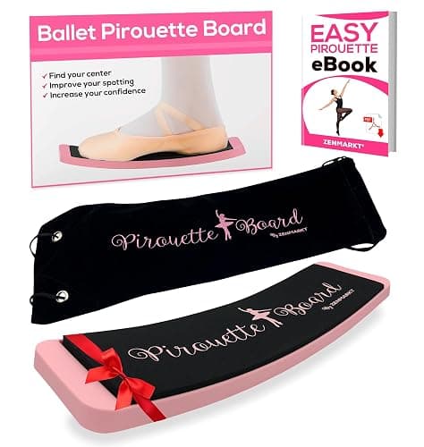 Zenmarkt Turning Boards for Dancers - Ballet Spin Boards for Dancers, Ice Skaters, Cheerleaders, and Gymnasts - Specially Designed to Improve Your Turns, Balance, and Stability - Home Dance Equipment - Image 1