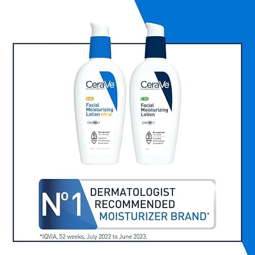 CeraVe Face Cream BUNDLE, Cerave AM Facial Moisturizing Lotion with SPF 30 & PM Facial Moisturizing Lotion, Formulated with Hyaluronic Acid & Ceramides, Non-Greasy, Gentle on Skin & Fragrance-Free thumbnail 7