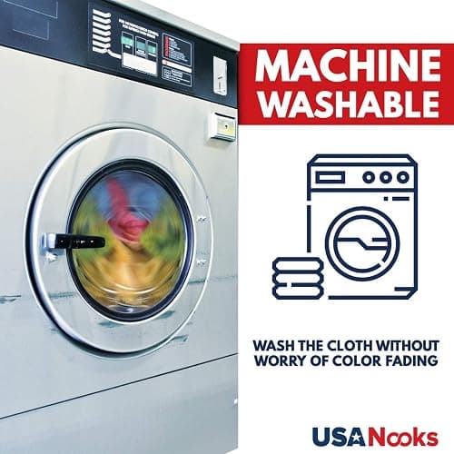 USANOOKS Microfiber Cleaning Cloth Grey - 12 Pcs (12.5"x12.5") - High Performance - 1200 Washes, Ultra Absorbent Microfiber Towel Weave Grime & Liquid for Streak-Free Mirror Shine - Car Washing Cloth thumbnail 6