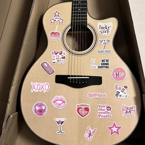 200PCS Aesthetic Downtown Girls Stickers Pack Cool Trendy Y2K Stickers for Water Bottle Funny Waterproof Sticker for Teens Adults Vinyl Sticker for Laptop Skateboard Party Supplies(Downtown200) thumbnail 7