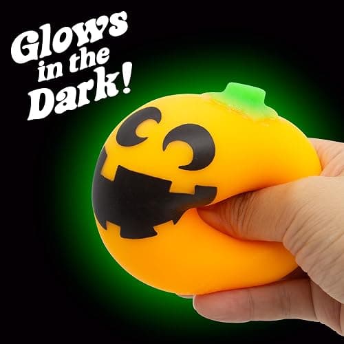 Schylling Needohween Jack Glow Lantern - Glow in The Dark Pumpkin Faces Assorted thumbnail 6