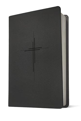 NLT Premium Value Thinline Bible, Filament Enabled (LeatherLike, Trinity Cross Black) thumbnail 6