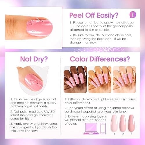 ROSALIND 8 Color Cat Eye Gel Nail Polish, Galaxy Red Purple Blue Cateye Gel | with Magnet Stick, Magnetic Cats eye Glitter Effect, Holographic catseye Collection, Soak Off UV LED Cured Gel Polish thumbnail 8