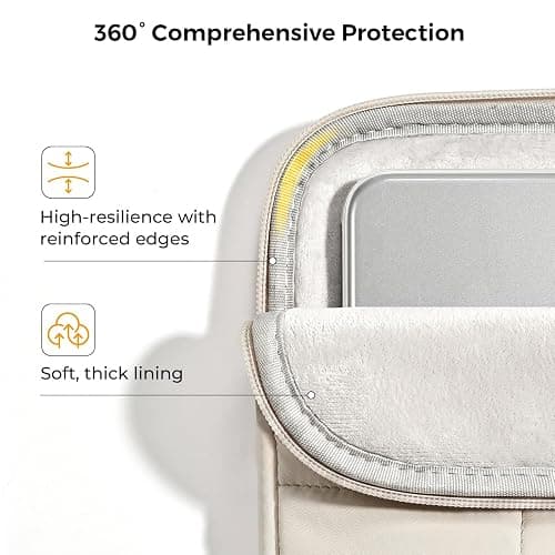 EooCoo for MacBook Neo Case 13 inch 2026 Model A3404, Crystal Clear | Crack & Scratch Resistant, Sturdy, Hard Shell Case & Sleeve Bag & Type C & Keyboard Skin & Screen Film, Mac Neo Accessories thumbnail 3
