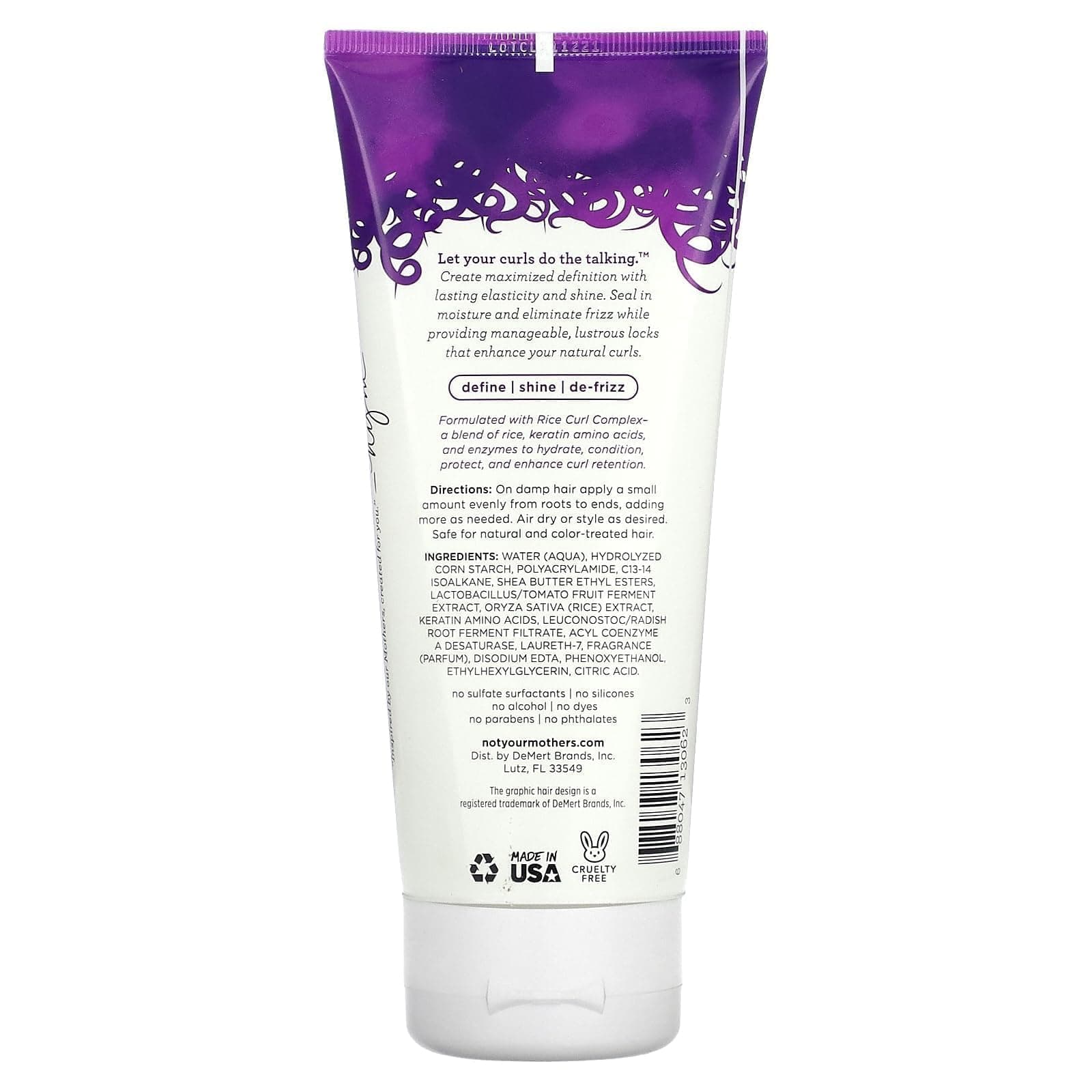 Not Your Mothers Curl Talk Defining Cream 6 Fl Oz, 6 Oz thumbnail 2