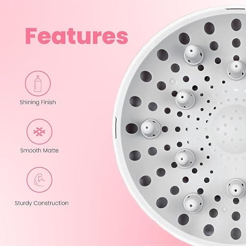 GIHALI Universal Hair Diffuser “Super Sturdy” 1.7 Inch to 2.6 Inch for Natural Curly and Wavy Hair, Hair Dryer Attachment (Rose Gold) thumbnail 7