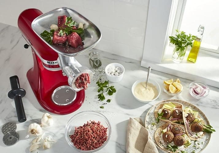 KitchenAid Stand Mixer Attachment, Food Grinder KSMMGA, Metal Food Grinder thumbnail 4