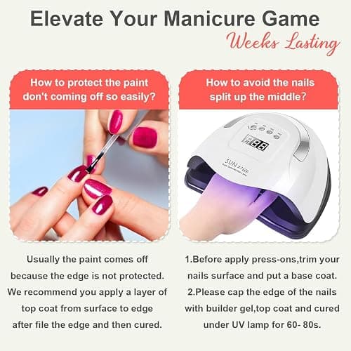 Wine Red Press On Nails Short Oval,KQueenest Thick Acrylic Nails Press Ons,Short Almond Nails Glue on,Natural Round Fake Nails,Burgundy One Color Gel Stick On Nails Set For Tiny Average Wide Nail Beds thumbnail 8