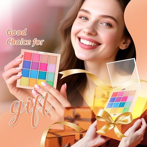 Nail Pigment Powder Palette Set, 16 Bright Colors Ombre Nail Powder Palette French Aura Nails Ombre Nail Brush Nail Long-lasting Manicure Art DIY Accessories (07) thumbnail 4