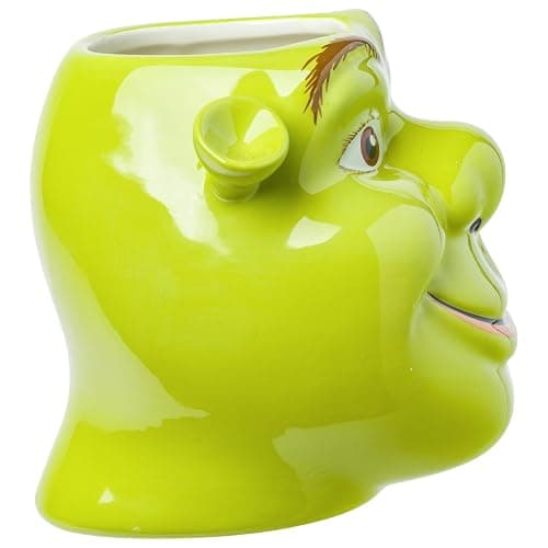Silver Buffalo Shrek 3D Sculpted Ceramic Mug, 20 Ounces thumbnail 3