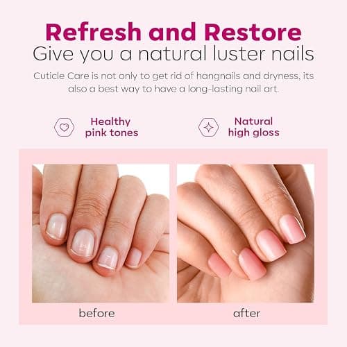 Modelones Cuticle Remover Kit - Cuticle Remover Cream & Cuticle Oil, Cuticle Care Kit w/Cuticle Trimmer Cuticle Pusher & Cuticle Nipper for DIY Nail Manicure, Removedor de Cuticula for Nail Care thumbnail 6