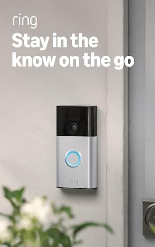 Ring Battery Doorbell (newest model), Home or business security with Head-to-Toe video, Live View with Two-Way Talk, and Motion Detection & Alerts, Satin Nickel thumbnail 7