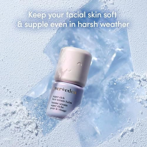 Evereden Super Rich Hydrating Face Serum Balm: Clean & Vegan, Soothing & Nourishing Moisturizer Stick for Harsh, Cold Climates - With Syberian Chaga, Ceramides, & Seaberry Seed Oil thumbnail 5