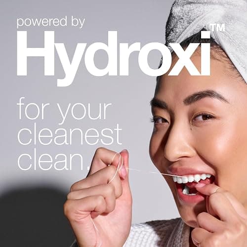 Davids Expanding Dental Floss + Refill w/Hydroxyapatite, No Break Woven Strands, Waxed, Vegan, Cocoa Butter & Mint, Kid Friendly, Refillable Dispenser, 66 yd thumbnail 2