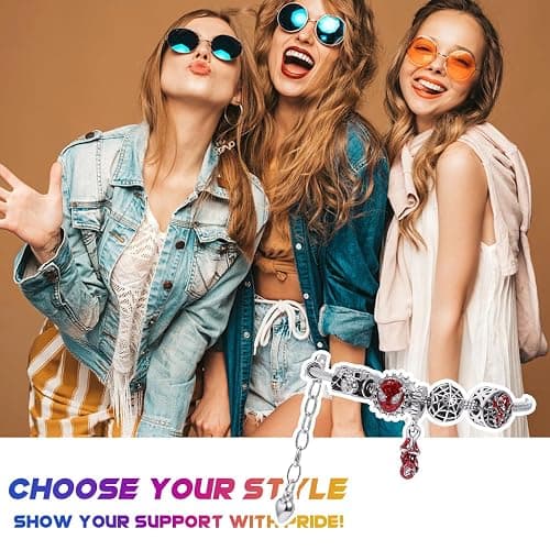 AICase Spider Charm Bracelet Set Cartoon Jewelry Accessory | Charm Bracelet, Spider Design, Cartoon Style, Jewelry Set, Bracelet Accessory thumbnail 5