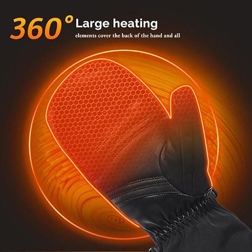Heating Ski Mittens thumbnail 8