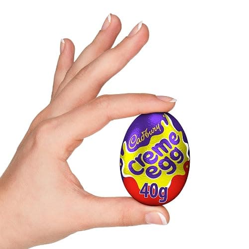 Cadbury Creme Egg and Caramel Milk Chocolate Egg, Perfect For Easter Egg Hunts, Includes 8 Eggs, 320 g (Pack of 1) thumbnail 3