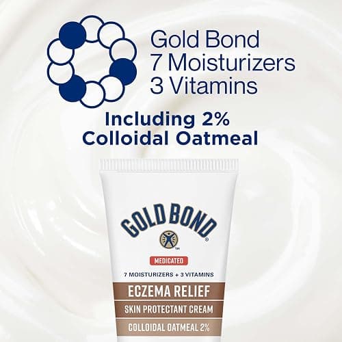Gold Bond Medicated Eczema Relief Skin Protectant Cream, 8 oz., With 2% Colloidal Oatmeal thumbnail 5