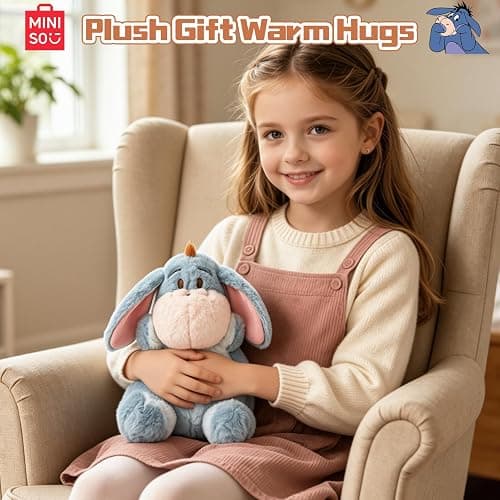 MINISO Disney Winnie the Pooh Plush Toy, Cute Cartoon Pooh Bear Soft Plush | Soft and Skin-friendly, Disney Winnie the Pooh Plush Toy, Cute Cartoon Pooh Bear Gift for winnie Fans thumbnail 6