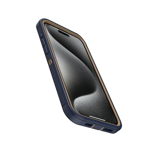 OtterBox iPhone 15 Pro Max (Only) - Defender Series Case - Blue Suede Shoes - Case Only - Screenless - Rugged & Durable - with Port Protection - Microbial Defense Protection thumbnail 3