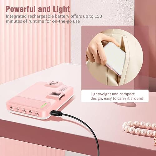 ALTSON 60 LED Portable Selfie Light Video Conference Lighting with Clip & Camera Tripod Adapter Rechargeable 2200mAh CRI 97+, 9 Light Modes for Phone iPhone Webcam Laptop Photo Makeup thumbnail 5