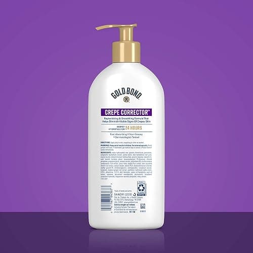 Gold Bond Age Renew Crepe Corrector Body & Face Lotion, Replenishing & Smoothing Formula, 14 oz., Packaging may vary thumbnail 3