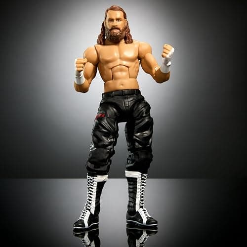 Mattel WWE Elite Action Figure & Accessories, Series #106 Sami Zayn 6-inch Collectible with 25 Articulation Points & Swappable Hands thumbnail 4