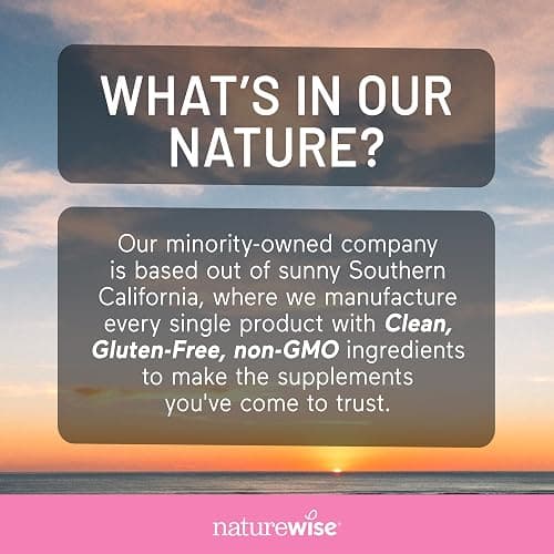 NatureWise Hair Skin and Nails Vitamin, Biotin 5000mcg w/Hyaluronic Acid, Collagen for Women with C, B Complex, D3, A, E, Iron - Non-GMO, Gluten Free - 150 Softgels[50-Day Supply] thumbnail 10