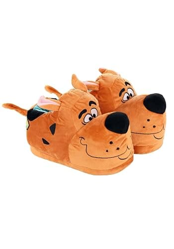 Scooby Doo Slipper for Adults, Exclusive Character Plush Footwear - Image 1