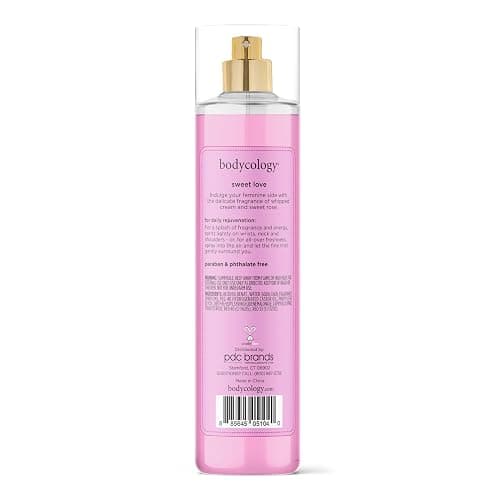 Bodycology Long-Lasting Fragrance Body Mist, Sweet Love, 8 fl oz thumbnail 8