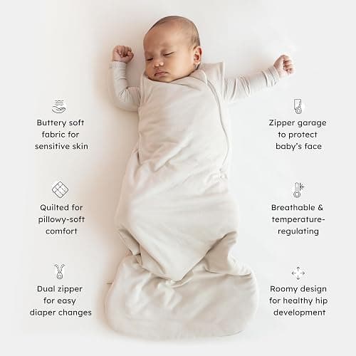 KYTE BABY Unisex Rayon Made From Bamboo Sleeping Bag for Babies and Toddlers, 1.0 Tog thumbnail 3