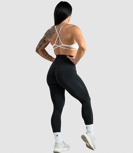 Gymreapers Infinity Seamless Workout Leggings for Women High Waist Seamless Leggings for Exercise Running Active Yoga Pants thumbnail 3