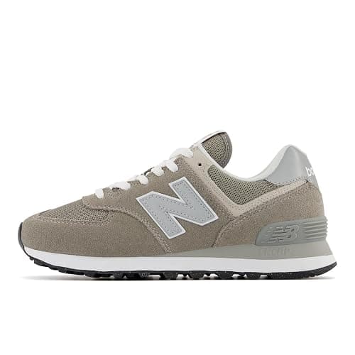 New Balance Women's 574 Core Sneaker, White, 8 thumbnail 4