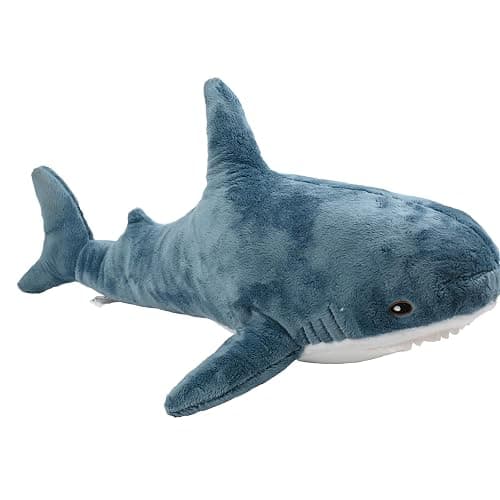 Djungelskog 100cm/39 inch Shark Plush, Giant Shark Stuffed Animal - Ideal Gift for Kid Boy,Girl&Girlfriend - Super Soft and Cuddly! (100cm/39.3inch) thumbnail 4