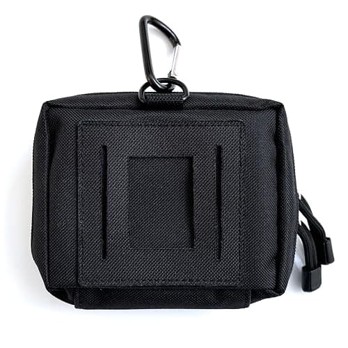 Overdose Emergency Response Kit Belt Pouch | Compact Canvas for Naloxone Kits & First Aid Supplies | Secure Zipper Closure with Carabiner | For Home, Workspaces, Fleet Vehicles - 5"x4.5"x2" thumbnail 3