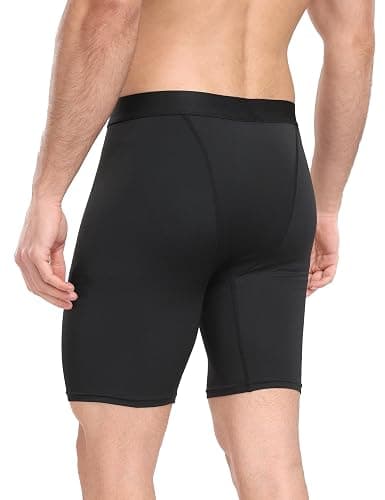 HovSiyla Compression Shorts Men Performance Sports Workout Athletic Running Underwear Shorts Spandex thumbnail 2