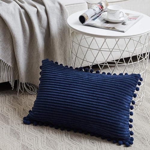 Fancy Homi Pack of 2 Boho Lumbar Decorative Throw Pillow Covers thumbnail 2
