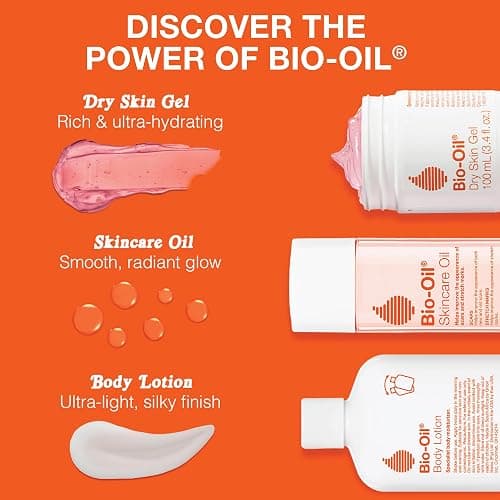 Bio-Oil Dry Skin Gel, Face and Body Moisturizer, Fast Absorbing Hydration, with Soothing Emollients and Vitamin B3, Non-Comedogenic, 6.7 Oz thumbnail 7