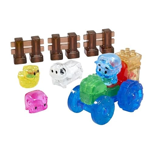 Jelly Blox Farm Set | Includes 18 Pieces | Toddler & Preschool Building Blocks Kids Can Squeeze, Stretch, Squish | MESH ACCREDITED | Safety Tested & Ouch-Free | Tactile, Sensory Play for Ages 2+ thumbnail 3